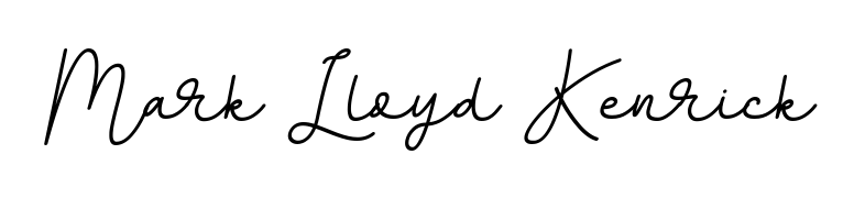 Discover how Mark Lloyd Kenrick looks in an executive cursive font (BallpointsItalic-DORy9). Perfect for legal documents, invoices, and certificates. Mark Lloyd Kenrick signature style 11 images and pictures png