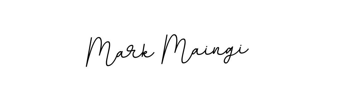 Mark Maingi stylish signature style. Best Handwritten Sign (BallpointsItalic-DORy9) for my name. Handwritten Signature Collection Ideas for my name Mark Maingi. Mark Maingi signature style 11 images and pictures png