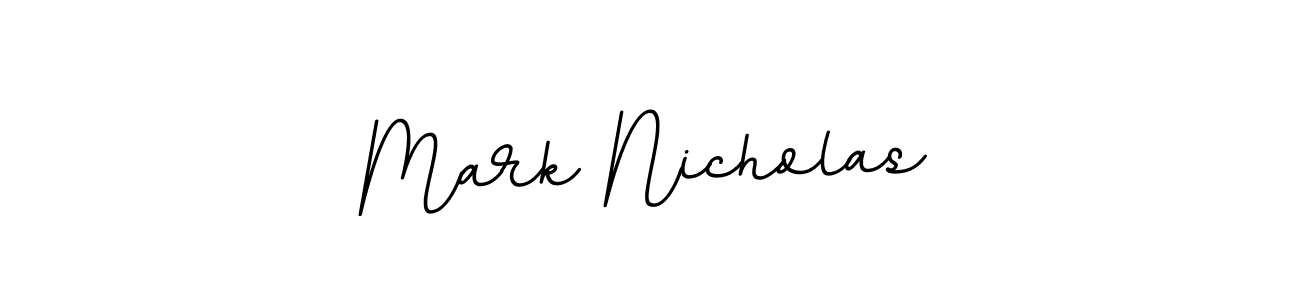 if you are searching for the best signature style for your name Mark Nicholas. so please give up your signature search. here we have designed multiple signature styles  using BallpointsItalic-DORy9. Mark Nicholas signature style 11 images and pictures png