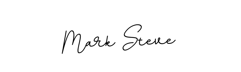 Mark Steve stylish signature style. Best Handwritten Sign (BallpointsItalic-DORy9) for my name. Handwritten Signature Collection Ideas for my name Mark Steve. Mark Steve signature style 11 images and pictures png