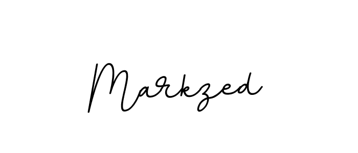 Make a beautiful signature design for name Markzed. With this signature (BallpointsItalic-DORy9) style, you can create a handwritten signature for free. Markzed signature style 11 images and pictures png