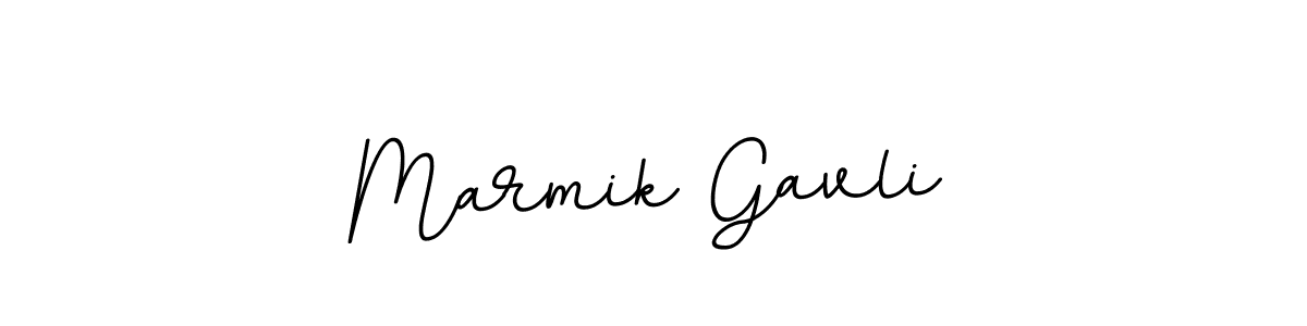 Design your own signature with our free online signature maker. With this signature software, you can create a handwritten (BallpointsItalic-DORy9) signature for name Marmik Gavli. Marmik Gavli signature style 11 images and pictures png