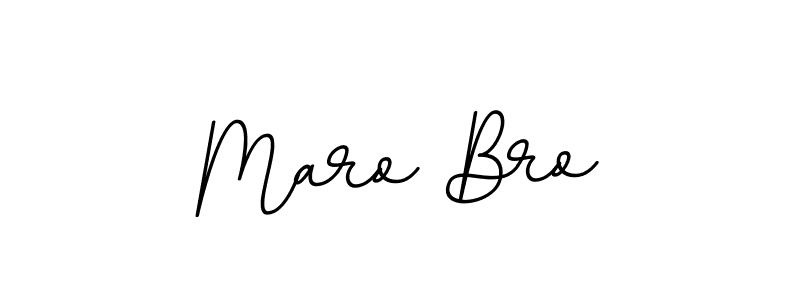 Create a beautiful signature design for name Maro Bro. With this signature (BallpointsItalic-DORy9) fonts, you can make a handwritten signature for free. Maro Bro signature style 11 images and pictures png