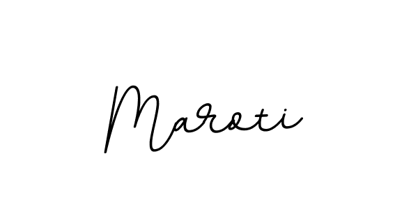 Create a beautiful signature design for name Maroti. With this signature (BallpointsItalic-DORy9) fonts, you can make a handwritten signature for free. Maroti signature style 11 images and pictures png
