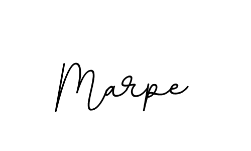 You should practise on your own different ways (BallpointsItalic-DORy9) to write your name (Marpe) in signature. don't let someone else do it for you. Marpe signature style 11 images and pictures png