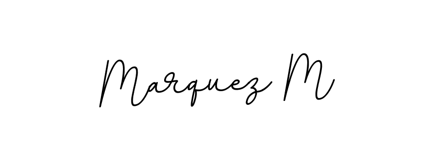 Create a beautiful signature design for name Marquez M. With this signature (BallpointsItalic-DORy9) fonts, you can make a handwritten signature for free. Marquez M signature style 11 images and pictures png