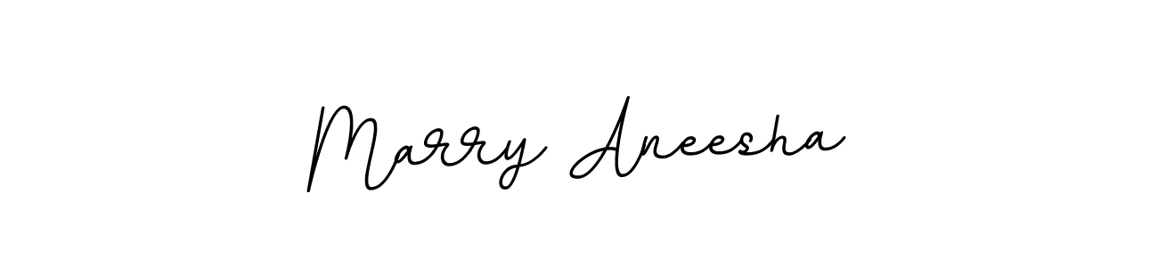 This is the best signature style for the Marry Aneesha name. Also you like these signature font (BallpointsItalic-DORy9). Mix name signature. Marry Aneesha signature style 11 images and pictures png