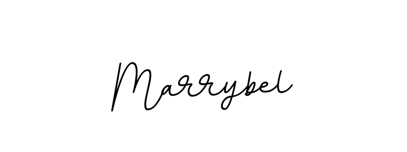 The best way (BallpointsItalic-DORy9) to make a short signature is to pick only two or three words in your name. The name Marrybel include a total of six letters. For converting this name. Marrybel signature style 11 images and pictures png
