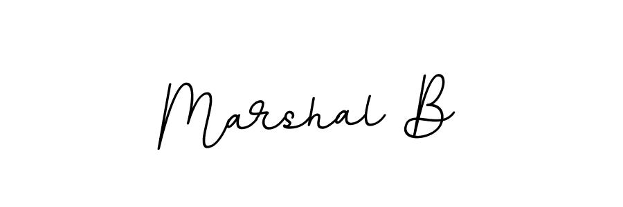 How to make Marshal B name signature. Use BallpointsItalic-DORy9 style for creating short signs online. This is the latest handwritten sign. Marshal B signature style 11 images and pictures png