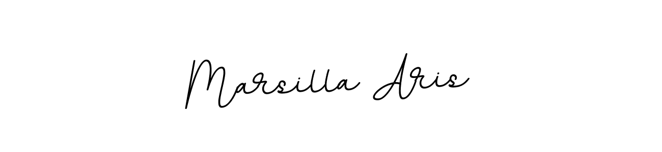 How to make Marsilla Aris signature? BallpointsItalic-DORy9 is a professional autograph style. Create handwritten signature for Marsilla Aris name. Marsilla Aris signature style 11 images and pictures png