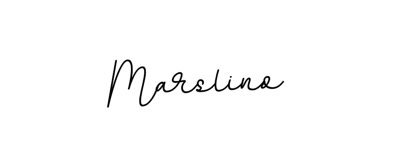 You should practise on your own different ways (BallpointsItalic-DORy9) to write your name (Marslino) in signature. don't let someone else do it for you. Marslino signature style 11 images and pictures png