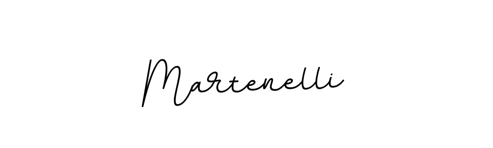 Create a beautiful signature design for name Martenelli. With this signature (BallpointsItalic-DORy9) fonts, you can make a handwritten signature for free. Martenelli signature style 11 images and pictures png