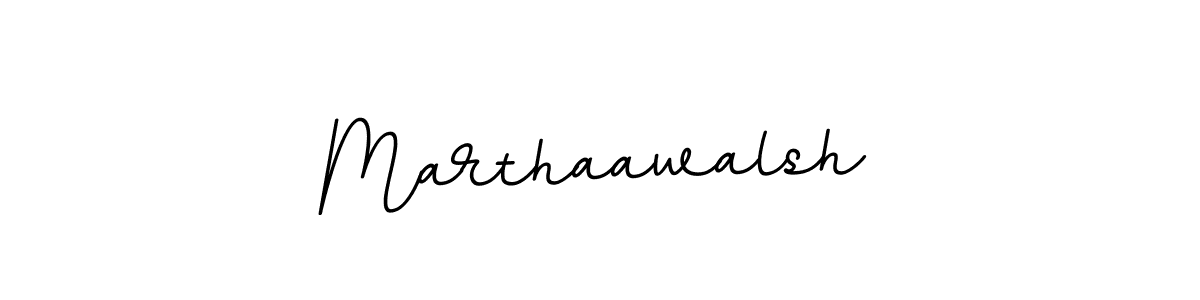 You should practise on your own different ways (BallpointsItalic-DORy9) to write your name (Marthaawalsh) in signature. don't let someone else do it for you. Marthaawalsh signature style 11 images and pictures png