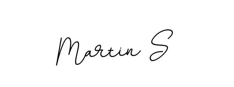 Make a beautiful signature design for name Martin S. With this signature (BallpointsItalic-DORy9) style, you can create a handwritten signature for free. Martin S signature style 11 images and pictures png