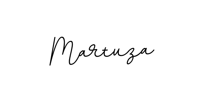 Design your own signature with our free online signature maker. With this signature software, you can create a handwritten (BallpointsItalic-DORy9) signature for name Martuza. Martuza signature style 11 images and pictures png