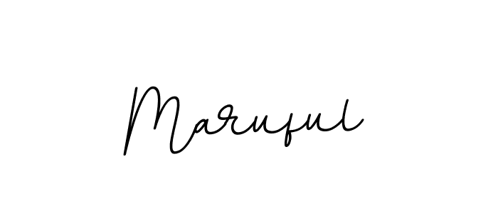 The best way (BallpointsItalic-DORy9) to make a short signature is to pick only two or three words in your name. The name Maruful include a total of six letters. For converting this name. Maruful signature style 11 images and pictures png