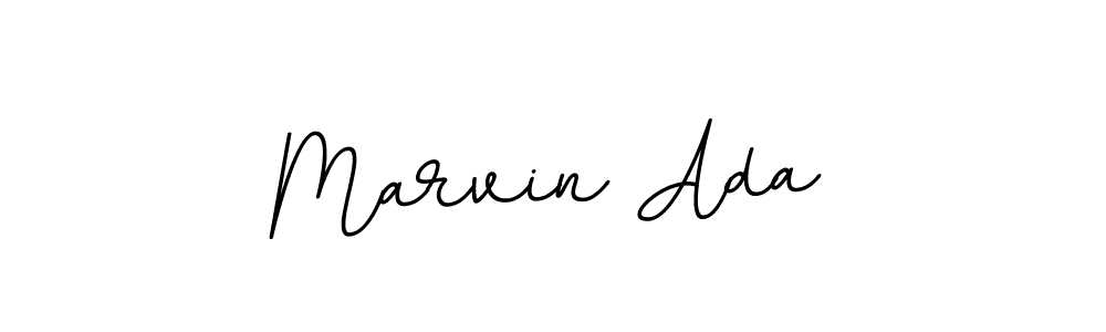 Marvin Ada stylish signature style. Best Handwritten Sign (BallpointsItalic-DORy9) for my name. Handwritten Signature Collection Ideas for my name Marvin Ada. Marvin Ada signature style 11 images and pictures png