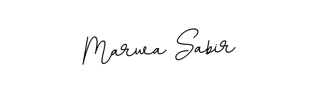 You should practise on your own different ways (BallpointsItalic-DORy9) to write your name (Marwa Sabir) in signature. don't let someone else do it for you. Marwa Sabir signature style 11 images and pictures png