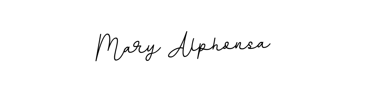 Mary Alphonsa stylish signature style. Best Handwritten Sign (BallpointsItalic-DORy9) for my name. Handwritten Signature Collection Ideas for my name Mary Alphonsa. Mary Alphonsa signature style 11 images and pictures png