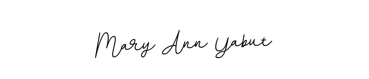 Similarly BallpointsItalic-DORy9 is the best handwritten signature design. Signature creator online .You can use it as an online autograph creator for name Mary Ann Yabut. Mary Ann Yabut signature style 11 images and pictures png