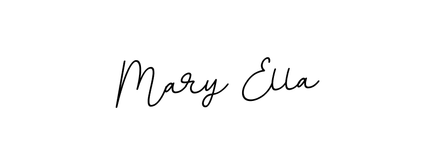 Use a signature maker to create a handwritten signature online. With this signature software, you can design (BallpointsItalic-DORy9) your own signature for name Mary Ella. Mary Ella signature style 11 images and pictures png