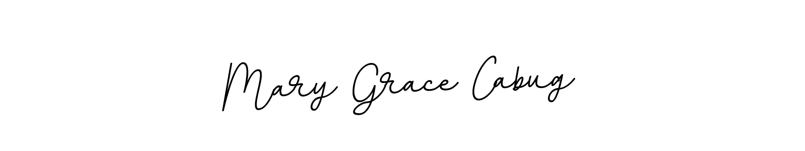 Use a signature maker to create a handwritten signature online. With this signature software, you can design (BallpointsItalic-DORy9) your own signature for name Mary Grace Cabug. Mary Grace Cabug signature style 11 images and pictures png