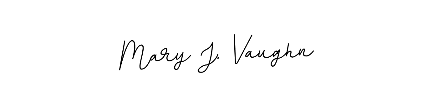 You should practise on your own different ways (BallpointsItalic-DORy9) to write your name (Mary J. Vaughn) in signature. don't let someone else do it for you. Mary J. Vaughn signature style 11 images and pictures png