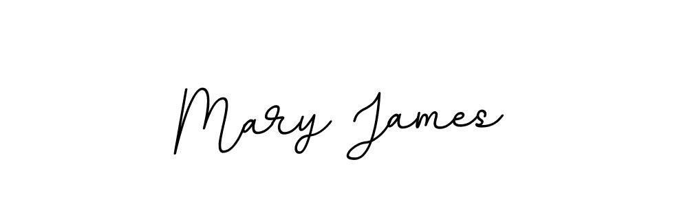 Make a beautiful signature design for name Mary James. With this signature (BallpointsItalic-DORy9) style, you can create a handwritten signature for free. Mary James signature style 11 images and pictures png