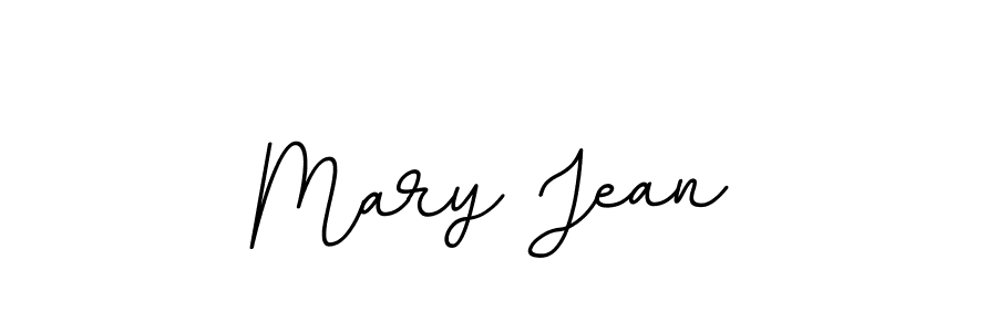 How to make Mary Jean name signature. Use BallpointsItalic-DORy9 style for creating short signs online. This is the latest handwritten sign. Mary Jean signature style 11 images and pictures png