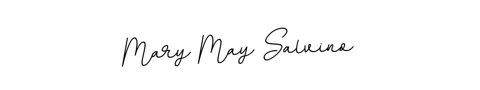 Make a beautiful signature design for name Mary May Salvino. With this signature (BallpointsItalic-DORy9) style, you can create a handwritten signature for free. Mary May Salvino signature style 11 images and pictures png