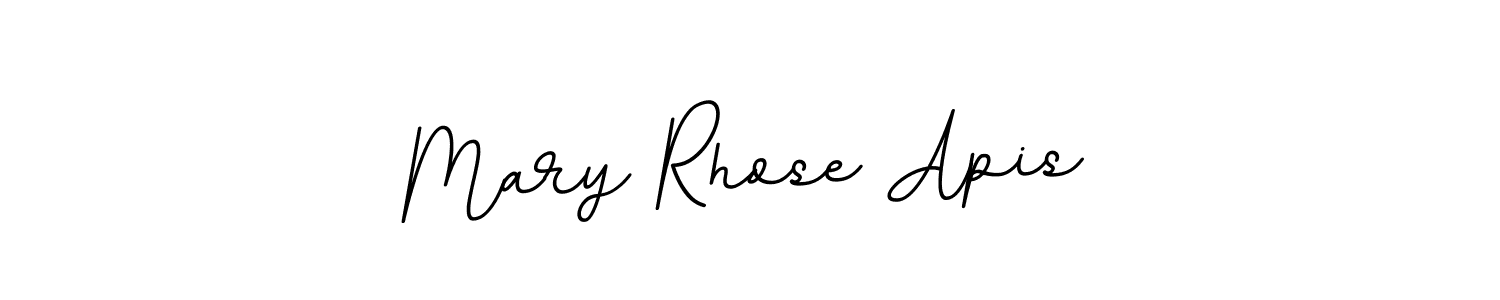 How to make Mary Rhose Apis name signature. Use BallpointsItalic-DORy9 style for creating short signs online. This is the latest handwritten sign. Mary Rhose Apis signature style 11 images and pictures png