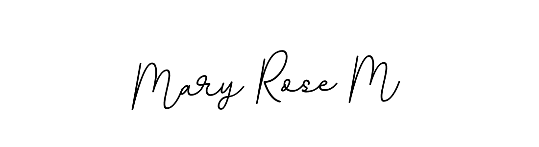 You should practise on your own different ways (BallpointsItalic-DORy9) to write your name (Mary Rose M) in signature. don't let someone else do it for you. Mary Rose M signature style 11 images and pictures png