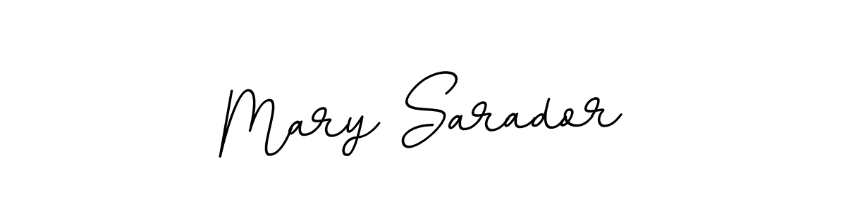 The best way (BallpointsItalic-DORy9) to make a short signature is to pick only two or three words in your name. The name Mary Sarador include a total of six letters. For converting this name. Mary Sarador signature style 11 images and pictures png