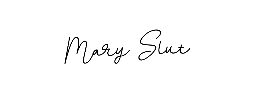 The best way (BallpointsItalic-DORy9) to make a short signature is to pick only two or three words in your name. The name Mary Slut include a total of six letters. For converting this name. Mary Slut signature style 11 images and pictures png