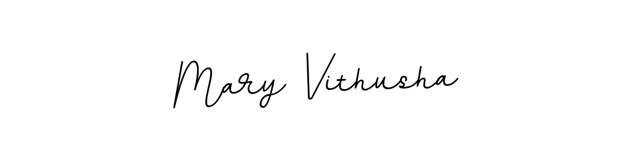 The best way (BallpointsItalic-DORy9) to make a short signature is to pick only two or three words in your name. The name Mary Vithusha include a total of six letters. For converting this name. Mary Vithusha signature style 11 images and pictures png