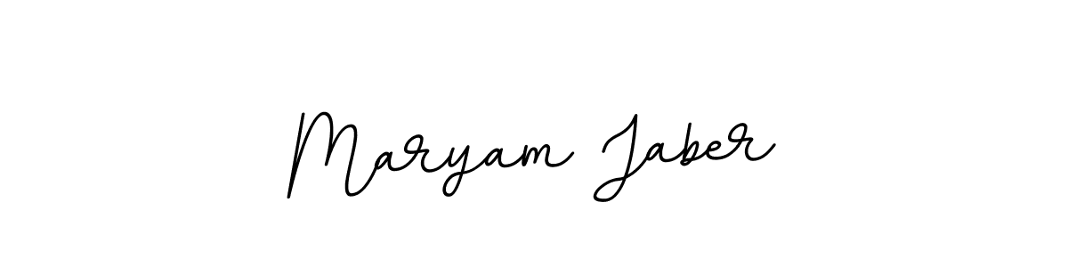You should practise on your own different ways (BallpointsItalic-DORy9) to write your name (Maryam Jaber) in signature. don't let someone else do it for you. Maryam Jaber signature style 11 images and pictures png