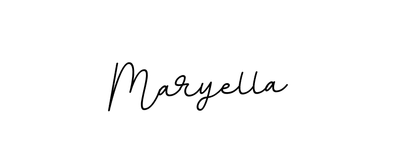 Design your own signature with our free online signature maker. With this signature software, you can create a handwritten (BallpointsItalic-DORy9) signature for name Maryella. Maryella signature style 11 images and pictures png