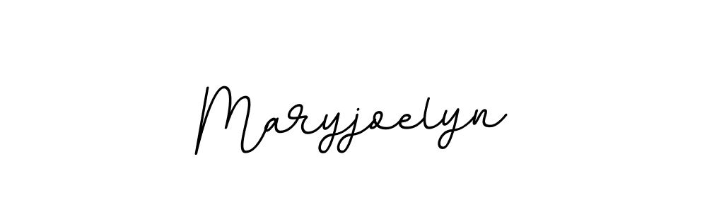 Design your own signature with our free online signature maker. With this signature software, you can create a handwritten (BallpointsItalic-DORy9) signature for name Maryjoelyn. Maryjoelyn signature style 11 images and pictures png