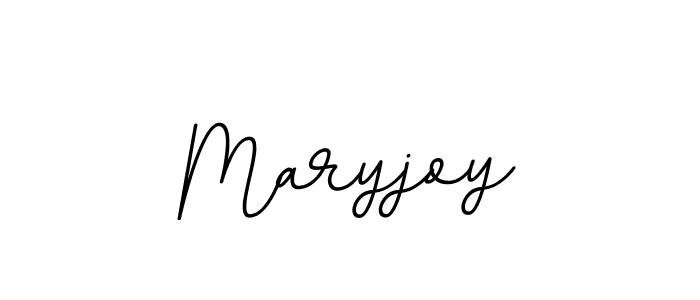 How to make Maryjoy name signature. Use BallpointsItalic-DORy9 style for creating short signs online. This is the latest handwritten sign. Maryjoy signature style 11 images and pictures png