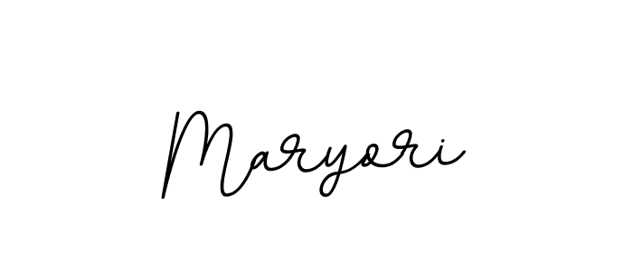 How to make Maryori signature? BallpointsItalic-DORy9 is a professional autograph style. Create handwritten signature for Maryori name. Maryori signature style 11 images and pictures png