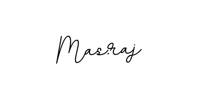 The best way (BallpointsItalic-DORy9) to make a short signature is to pick only two or three words in your name. The name Mas.raj include a total of six letters. For converting this name. Mas.raj signature style 11 images and pictures png