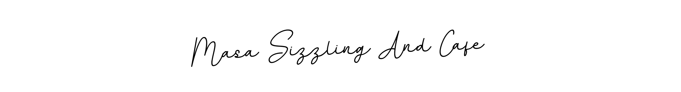 Similarly BallpointsItalic-DORy9 is the best handwritten signature design. Signature creator online .You can use it as an online autograph creator for name Masa Sizzling And Cafe. Masa Sizzling And Cafe signature style 11 images and pictures png