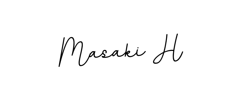 Check out images of Autograph of Masaki H name. Actor Masaki H Signature Style. BallpointsItalic-DORy9 is a professional sign style online. Masaki H signature style 11 images and pictures png