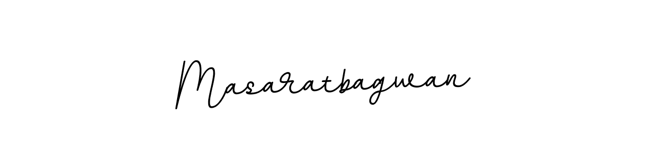 Design your own signature with our free online signature maker. With this signature software, you can create a handwritten (BallpointsItalic-DORy9) signature for name Masaratbagwan. Masaratbagwan signature style 11 images and pictures png