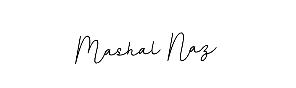It looks lik you need a new signature style for name Mashal Naz. Design unique handwritten (BallpointsItalic-DORy9) signature with our free signature maker in just a few clicks. Mashal Naz signature style 11 images and pictures png