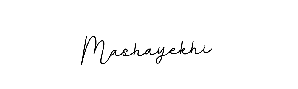 Design your own signature with our free online signature maker. With this signature software, you can create a handwritten (BallpointsItalic-DORy9) signature for name Mashayekhi. Mashayekhi signature style 11 images and pictures png