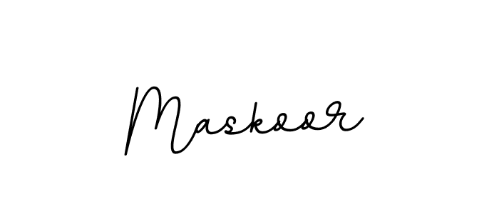 You should practise on your own different ways (BallpointsItalic-DORy9) to write your name (Maskoor) in signature. don't let someone else do it for you. Maskoor signature style 11 images and pictures png