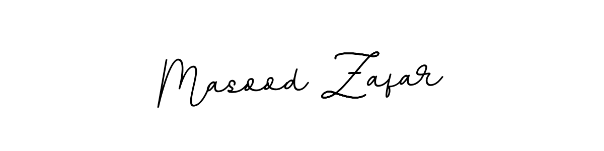 Design your own signature with our free online signature maker. With this signature software, you can create a handwritten (BallpointsItalic-DORy9) signature for name Masood Zafar. Masood Zafar signature style 11 images and pictures png