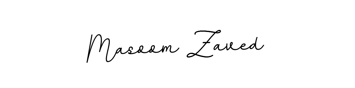 if you are searching for the best signature style for your name Masoom Zaved. so please give up your signature search. here we have designed multiple signature styles  using BallpointsItalic-DORy9. Masoom Zaved signature style 11 images and pictures png
