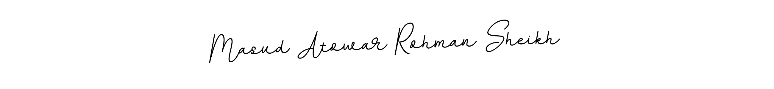 This is the best signature style for the Masud Atowar Rohman Sheikh name. Also you like these signature font (BallpointsItalic-DORy9). Mix name signature. Masud Atowar Rohman Sheikh signature style 11 images and pictures png